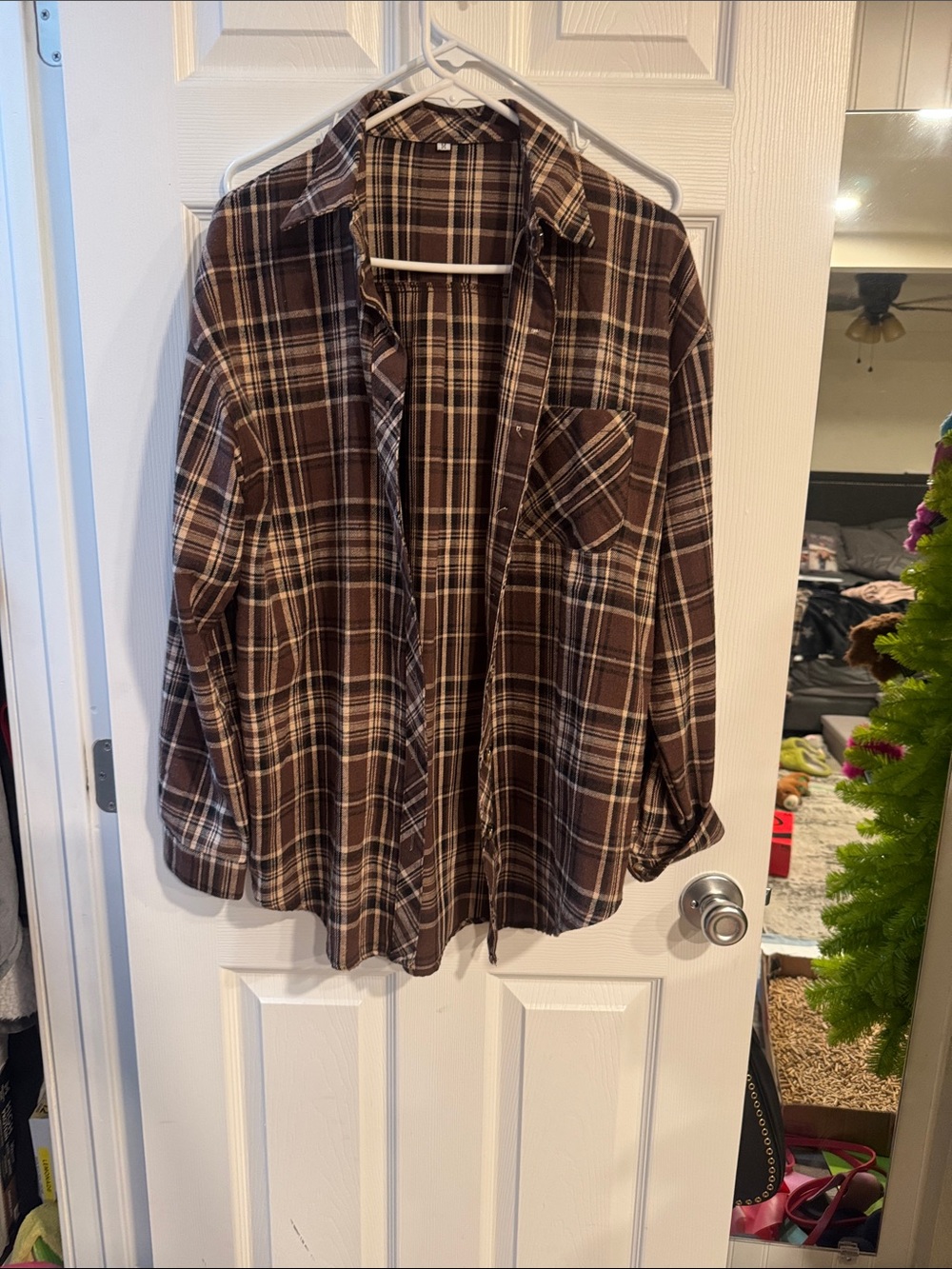 Plaid oversized